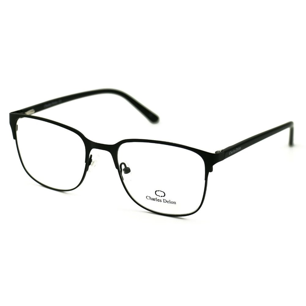 Charles Delon Square Men Bronze Steel Frame